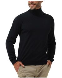 BOSS - Truien & Vesten ,Blauw Trui & Vest Musso-P - Lyst