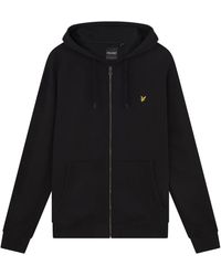 Lyle & Scott - Mid Layers Zip Door Hoodie - Lyst