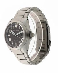 Citizen - Accessoires ,Grijs ,Super Titanio Eco Drive Horloge - Lyst