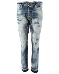 DSquared² - Slim-fit denim jeans größe 44 - Lyst