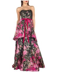 Marchesa notte Dress - Roze