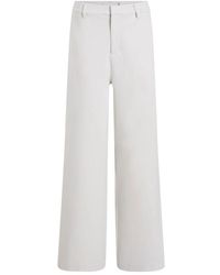 Calvin Klein - Wide Trousers - Lyst
