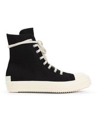 Rick Owens - Zwarte Sneakers Voor Mannen - Lyst