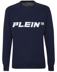 Philipp Plein - Wollpullover Rundhals - Lyst