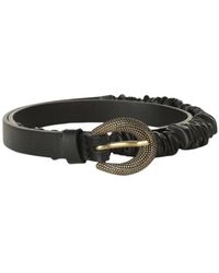 Orciani - Elastischer Leder Couture Gürtel - Lyst