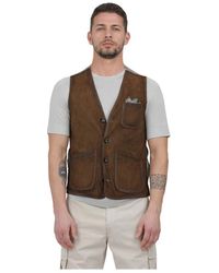 The Jack Leathers - Vests - Lyst