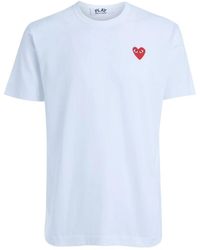 COMME DES GARÇONS PLAY - Tops > t-shirts - Lyst