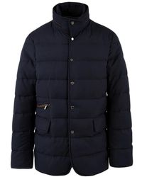 Moorer - Jassen ,Blauw ,Herenjas Model Miro-Pum U0402 - Lyst