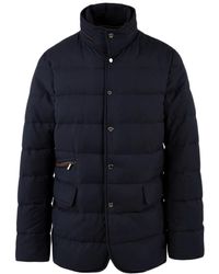 Moorer - Jassen ,Blauw ,Herenjas Model Miro-Pum U0402 - Lyst