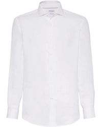 Brunello Cucinelli - Formal Shirts - Lyst