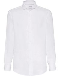 Brunello Cucinelli - Casual Shirts - Lyst