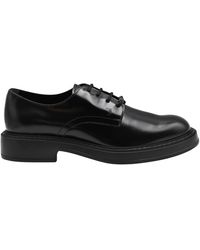 Tod's - Geschnürte Nero Herrenschuhe - Lyst