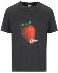 Chloé - T-Shirts - Lyst