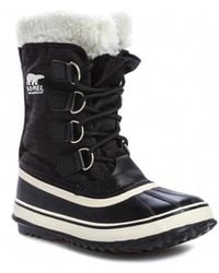 Sorel - Zwarte Steen Winter Carnaval Laarzen - Lyst