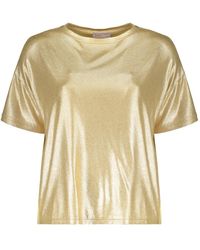 Herno - Tops ,Geel ,Katoen Blouse - Lyst