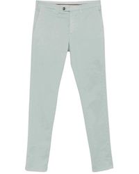 Canali - Broeken ,Groen ,Katoen Chinos - Lyst