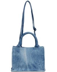 Samsøe & Samsøe - Sabetty blaue handtasche - Lyst