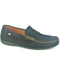 Fluchos - Blauw Suède College Schoenen - Lyst