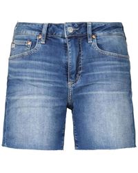 AG Jeans - Shorts de mezclilla con ajuste relajado - Lyst