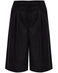 Gestuz - Korte Broeken ,Zwart ,Polyester Gzpaula Shorts - Lyst