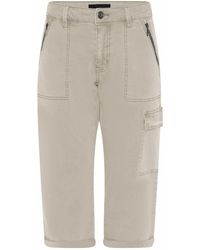 Cro - Korte Broeken ,Cargo-Geïnspireerde Capri Shorts Off - Lyst