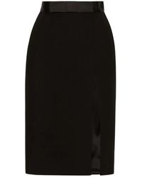 Dolce & Gabbana - Pencil skirts - Lyst