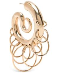 Panconesi - Pierced Serpent Hoops Medium - Lyst