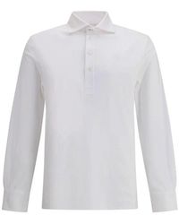 Brunello Cucinelli - Klassischer Baumwoll-Polopullover - Lyst