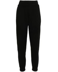 Moncler - Sweatpants,schwarze logo baumwoll-sweatpants - Lyst