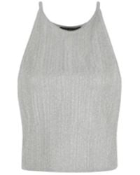 ARMANI EXCHANGE - Sleeveless Tops - Lyst