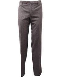 PT01 - Wollhose Slim Fit Bunte Knöpfe - Lyst