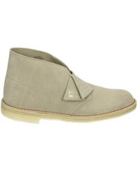 Clarks - Wildleder Desert Boot Schuhe - Lyst
