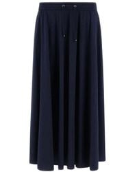 Herno - Lichtgewicht Nylon Stretch Rok - Lyst