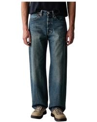 Levi's - Jeans ,Blauw ,Katoen 501 Loose Jeans - Lyst