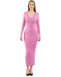 Moschino - Gebreide Jurk - Lyst