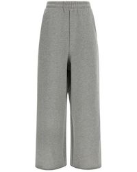 Entire studios - Broeken ,Grijs ,Katoen Full Sweatpant - Lyst