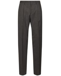 Lardini - Broeken ,Bruin ,Wol Timur Broek - Lyst