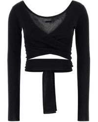 Ferragamo - Long Sleeve T-Shirts - Lyst