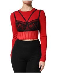 Dolce & Gabbana - Long Sleeve Tops - Lyst