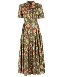 Fay - Kleedjes ,Veelkleurig ,Nylon Shirt Dress - Lyst