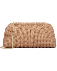 Kazar - Visionäre Clutch-Tasche Mit Auffälliger Falte - Lyst