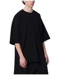 Entire studios - Tops ,Zwart ,Katoen Heavy Boxy Tee - Lyst