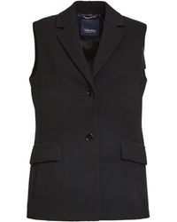Max Mara - Straight-Fit Cady Gilet - Lyst