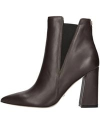 Guess - Schoenen ,Bruin ,Leer Laarzen Bruin - Lyst