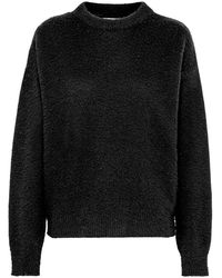 Philippe Model - Truien & Vesten ,Zwart ,Wol Rondgebreide Trui - Lyst
