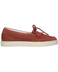 Blackstone - Schoenen ,Rood ,Leer Zircon Lyra Fl 705 Slip-Ons - Lyst