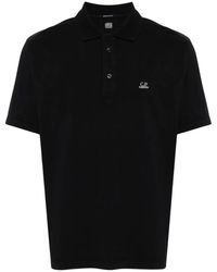 C.P. Company - Casual jersey polo shirt - Lyst