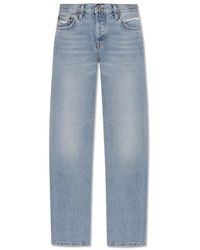 RE/DONE - Jeans ,Blauw ,Katoen Levis - Lyst