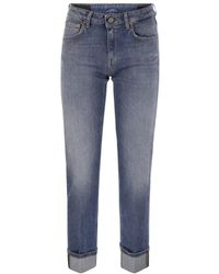 Dondup - Coco Five-Pocket Slim-Fit Jeans - Lyst