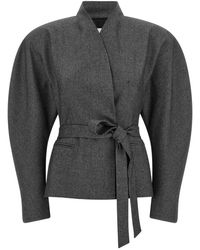 ANDAMANE - Jassen ,Grijs ,Margaux Blazer - Lyst